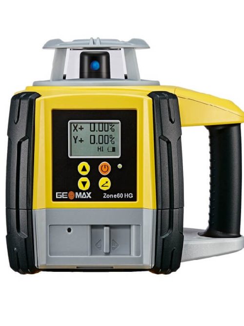 GeoMax Zone60 HG Semi-Automatic Dual Grade Laser with Receiver ZRB35 Basic