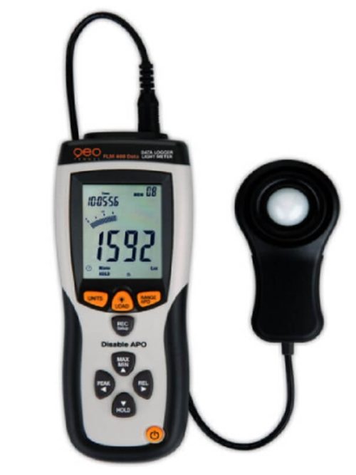 Geo Fennel FLM 400 Data Luxmeter for professional indoor measuring and monitoring of light insolation