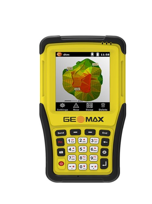 GeoMax Zenius5 fully connects to all GeoMax GNSS receivers
