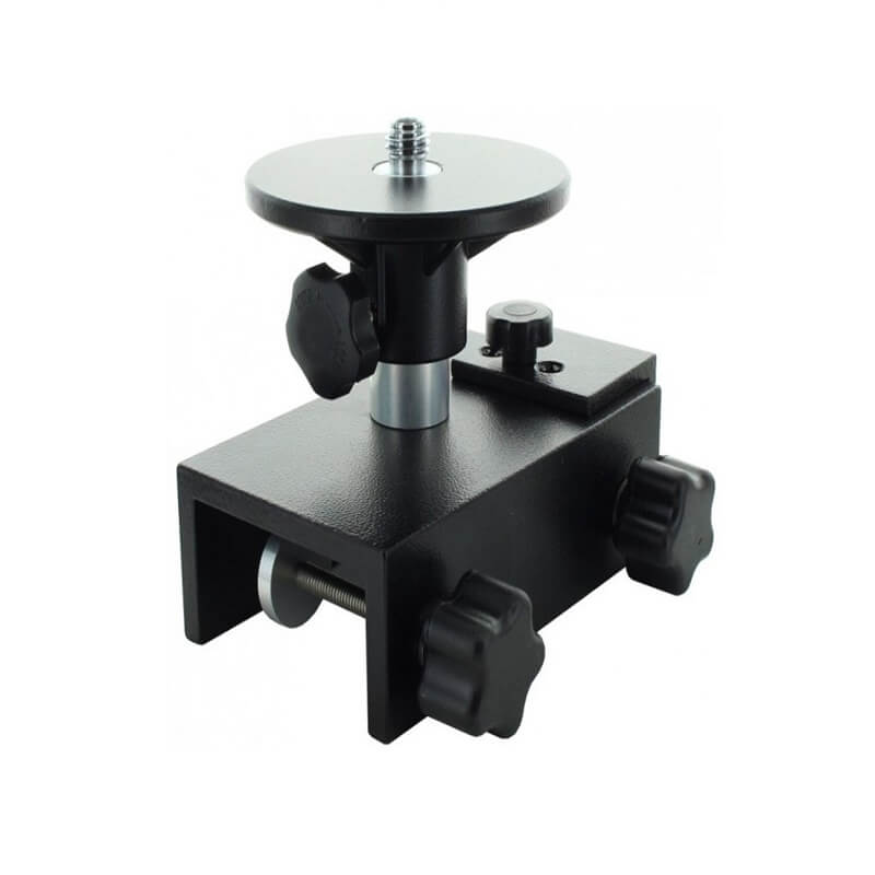 GeoMax A220 Batter Board Clamp with Adapter, special accessory that securely attaches the Leica rotating laser