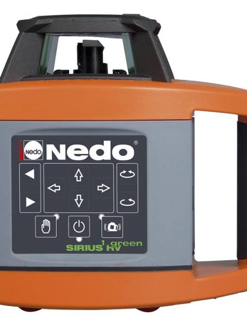 Nedo Rotating laser SIRIUS1 HV green for interior finishing and outdoor missions