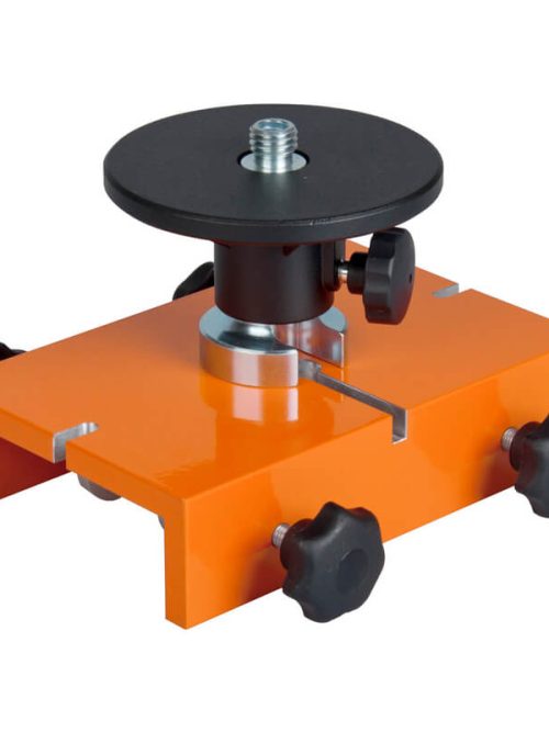 Nedo Batter board holder for rotating laser Clamping range of screws: 15 mm to 88 mm
