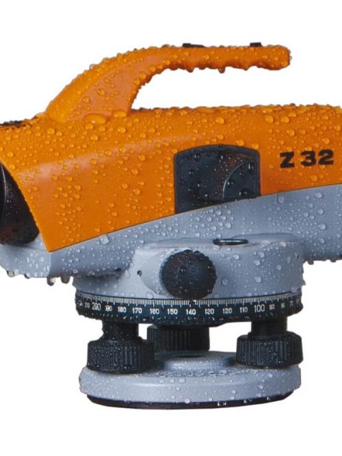 Nedo Engineers’ Levels Z32 has an especially large aperture to provide plenty of light- gathering power, a rugged, air-damped compensator and a jet-water proof metal housing conforming to protection class IP X6