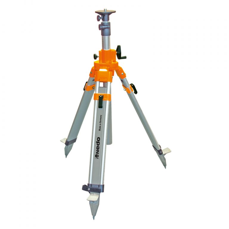 Nedo Heavy-Duty Elevating Tripods 0,87 m-2,94 m, range 490/520 mm