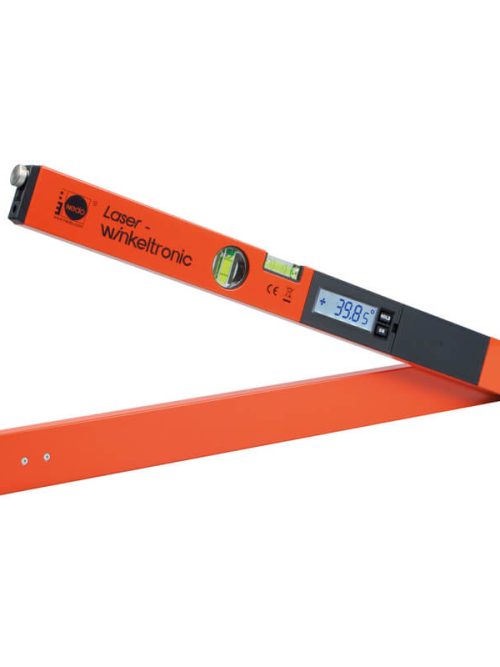 Nedo LaserWinkeltronic with one laser module measuring device to precisely measure and transfer angles – rugged, reliable and with an accuracy of ±0.1°