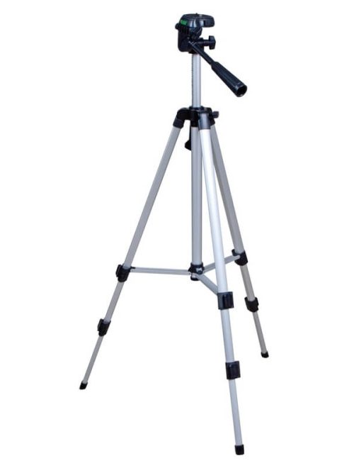 Nedo Lightweight Tripods with Elevating Head 0,48 m-1,35m with tilted head