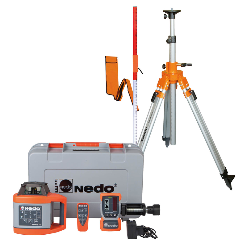 Nedo SIRIUS1 HV Set 1 is ideal for levelling and aligning in interior outfitting and construction.