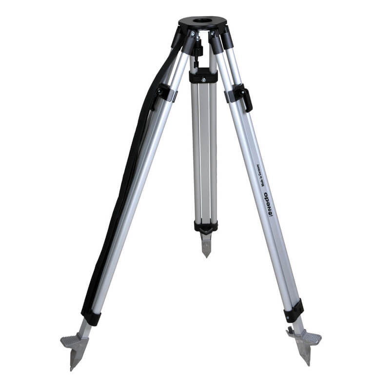 Nedo Medium-Duty Aluminium Tripods 0,91 m-1,69 m is suitable for the every day use with levels, builders' theodolites and rotating lasers