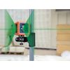 Nedo Line Laser CUBE green Self-levelling multi-line laser for levelling, alignment and easy squaring jobs in interior work