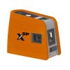 Nedo Dot Laser X-Liner 5P transmits three horizontal and two vertical laser points: to the front, left, right, up and down