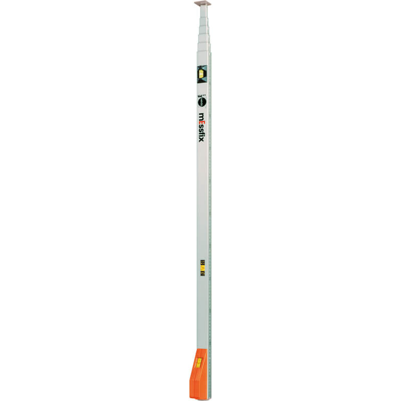 Nedo mEssfix-S 5 m is used for work on scaffolding, for measurements of facades or for the determination of clearances