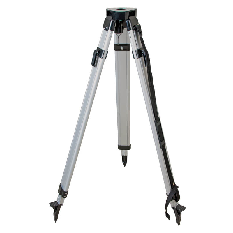 Nedo Heavy-Duty Aluminium Tripod 1.08 m-1.72 m is suitable for the every day use with levels, builders' theodolites and rotating lasers