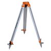 Nedo Heavy-Duty Aluminium Tripod 1.08 m-1.72 m Wing nut clamp is suitable for the every day use with levels, builders' theodolites and rotating lasers.