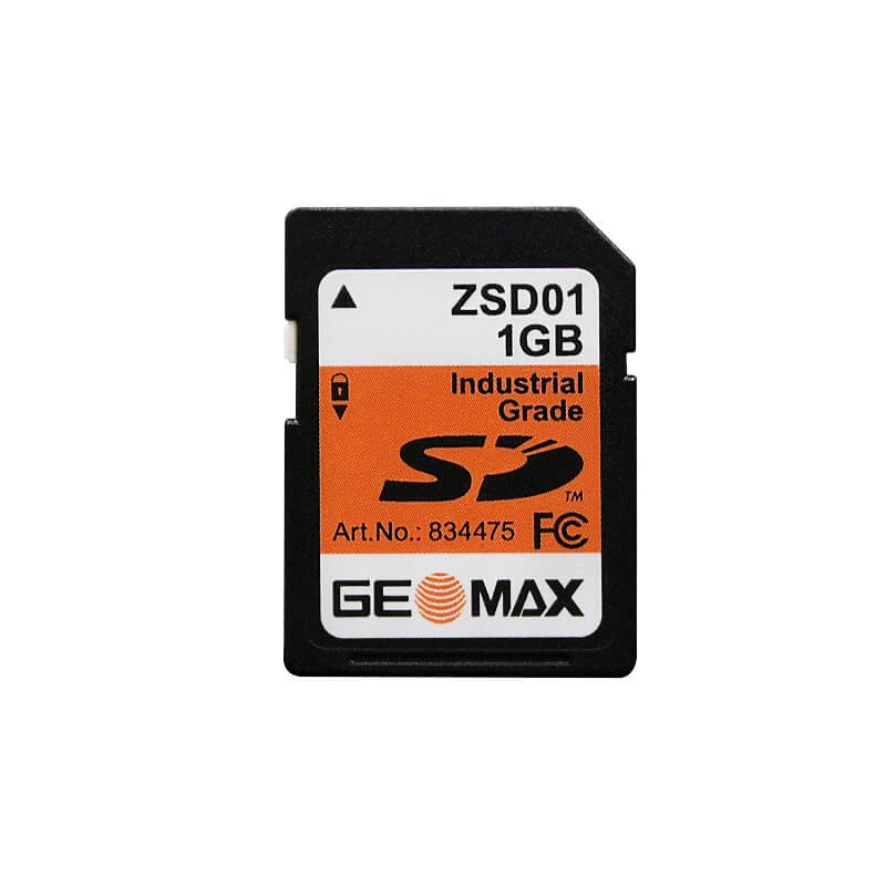 GeoMax SD 1GB Additional onboard storage for the Zoom90